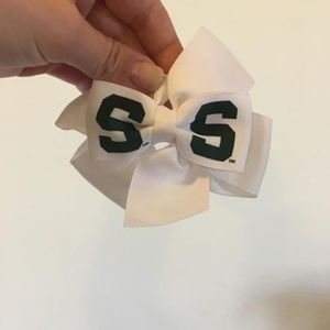 MSU Hair bow